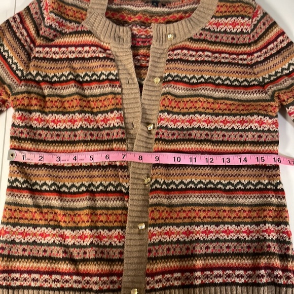 Talbots Multicolored Warm Fair Isle Sweater - Picture 10 of 12